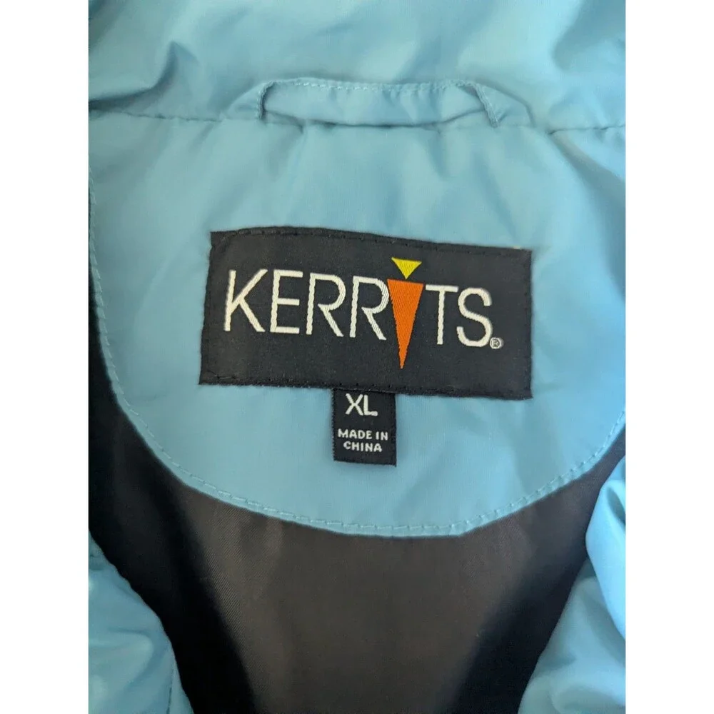 Kerrits Horseplay Quilted Vest Size XL NWT Blue Denim Equestrian Puffer Vest 405